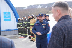 Открытие отдельного поста пожарно-спасательной части №23 с. Взморье