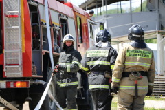 Тренировки по приведению в готовность сил и средств в условиях лесного пожара