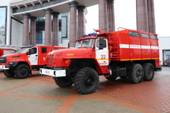 Выставка пожарной и аварийно-спасательной техники в Южно-Сахалинске